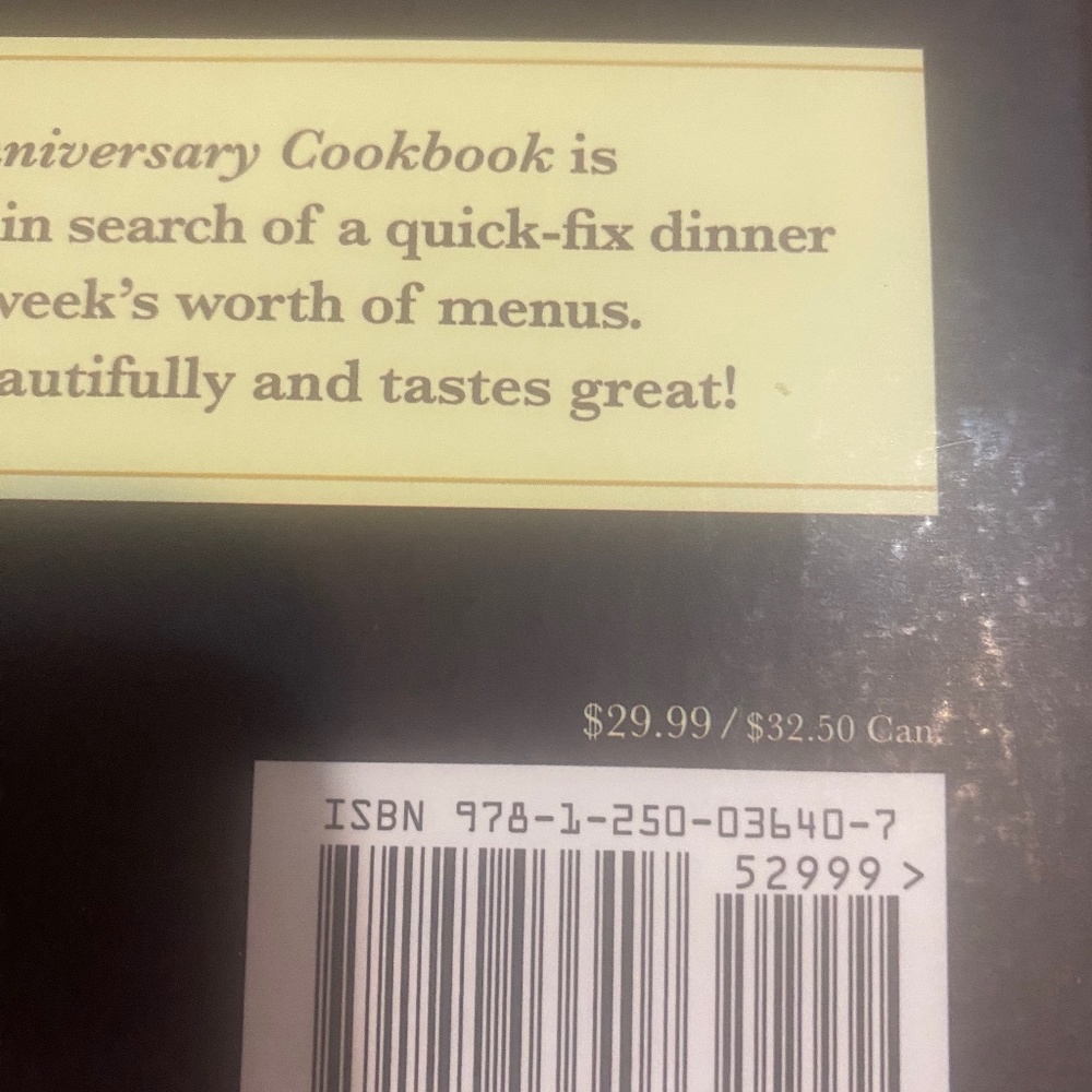 Weight watchers hard cover 50th anniversary cookbook - Picture 6 of 10